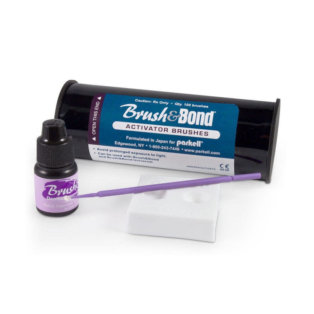 Parkell Brush & Bond Complete Kit Self-Etching Dentin Enamel Composite Ref# S284