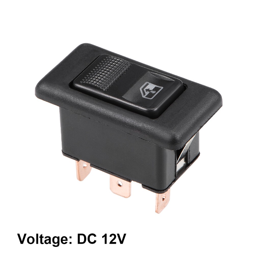 2pcs 5 Pins Car Window Switch Car Master Rocker Switch Momentary DC 12V
