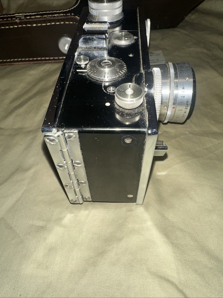 Argus C3 Matchmatic 35mm Rangefinder Camera w/ Case Untested