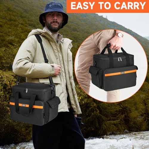 Carrying Case Compatible with Jackery Explorer 500/ECOFLOW Medium(Fits 500W)