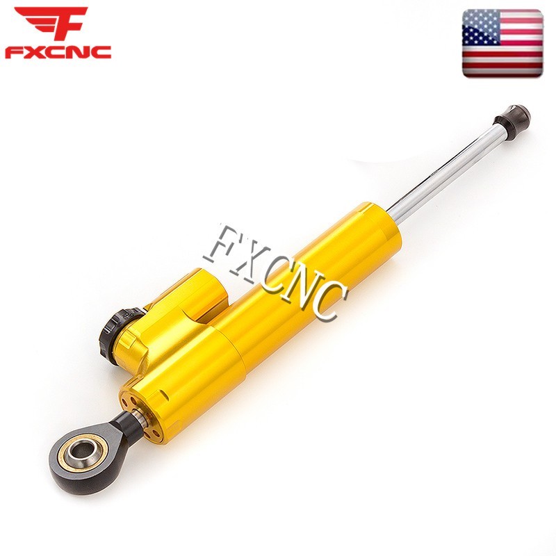 Gold Steering Damper Mount Bracket Kit Support Set For Honda CB1000R 2008-2017