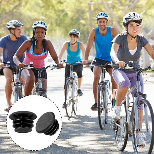 10Pcs Handlebar Bar End Plugs Plastic Bicycle Handlebar End Caps for Road