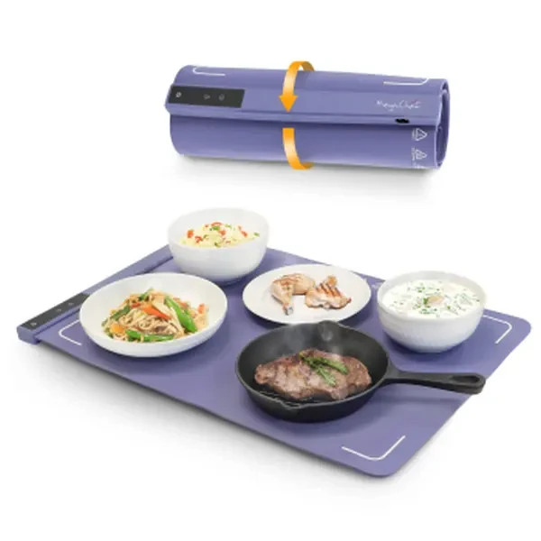 Megachef 23X15.75 Inch Silicone Warming Mat With Variable Temperature Settings