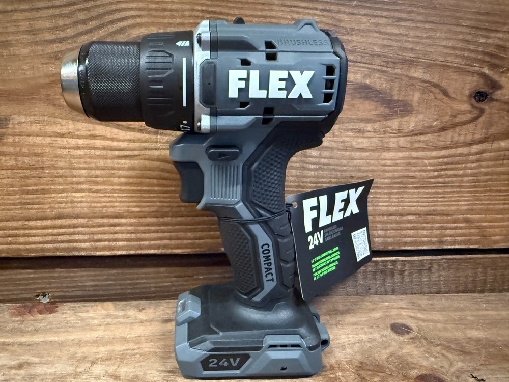 Flex 24V 1/2" Drill Driver Compact Brushless FX1131 FX1131-Z Tool Only Quantity