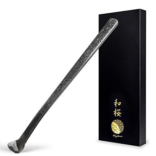Wazakura Bonsai Scraper Gouge Chisel with Triangular Blade Made in Japan Shar...