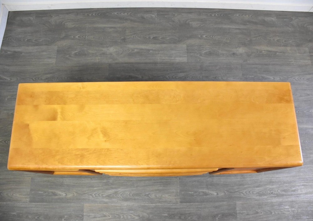 Refinished Maple Credenza by Heywood Wakefield