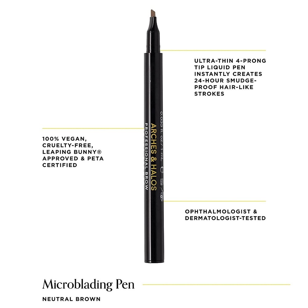 Arches & Halos Microblading Brow Shaping Pen - For a Fuller, More Defined...