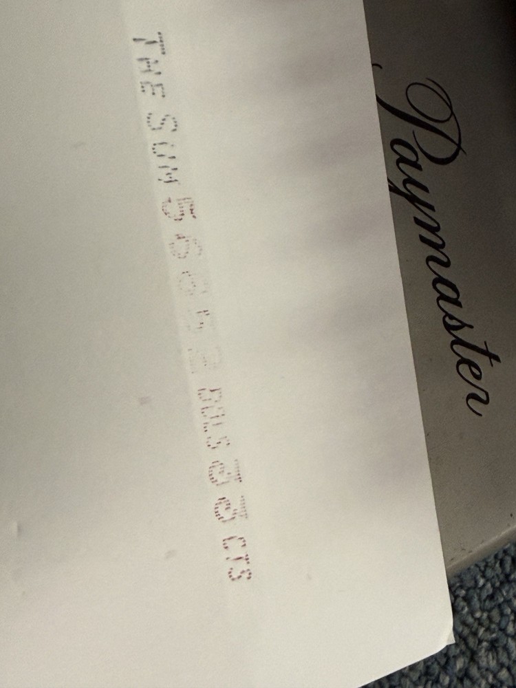 Antique Paymaster Check Writer Model Series X-900