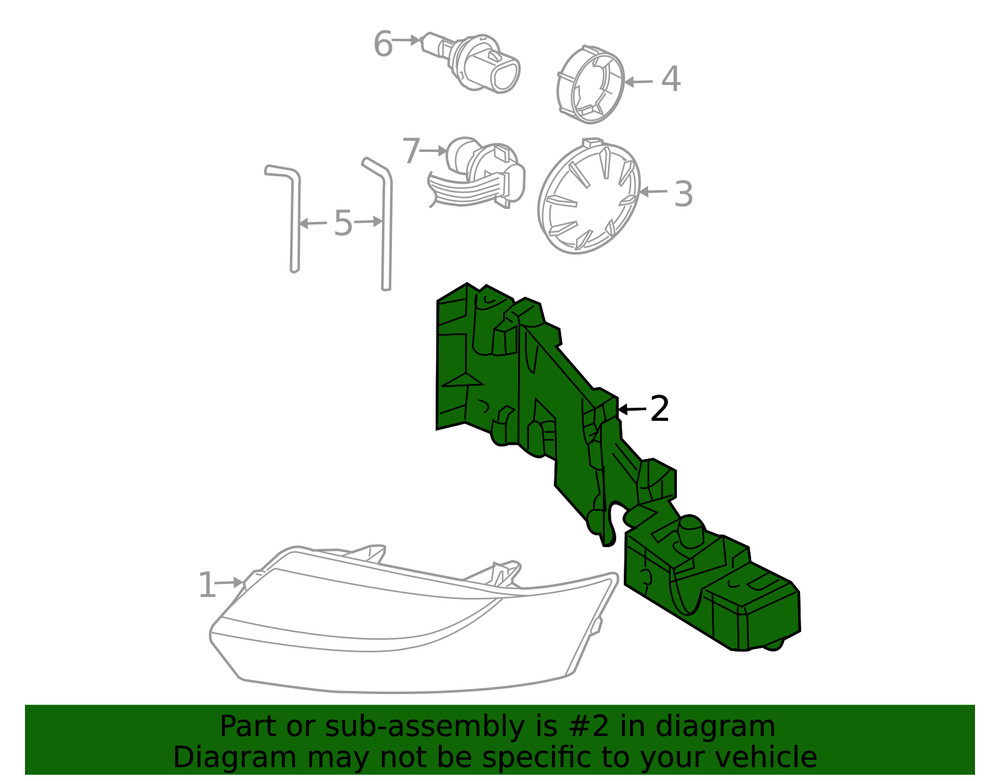 Genuine GM Mount Panel 15253590