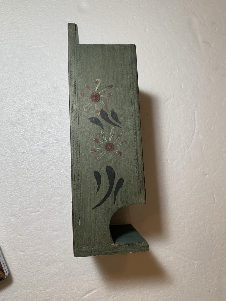 Match Box Holder Wood
