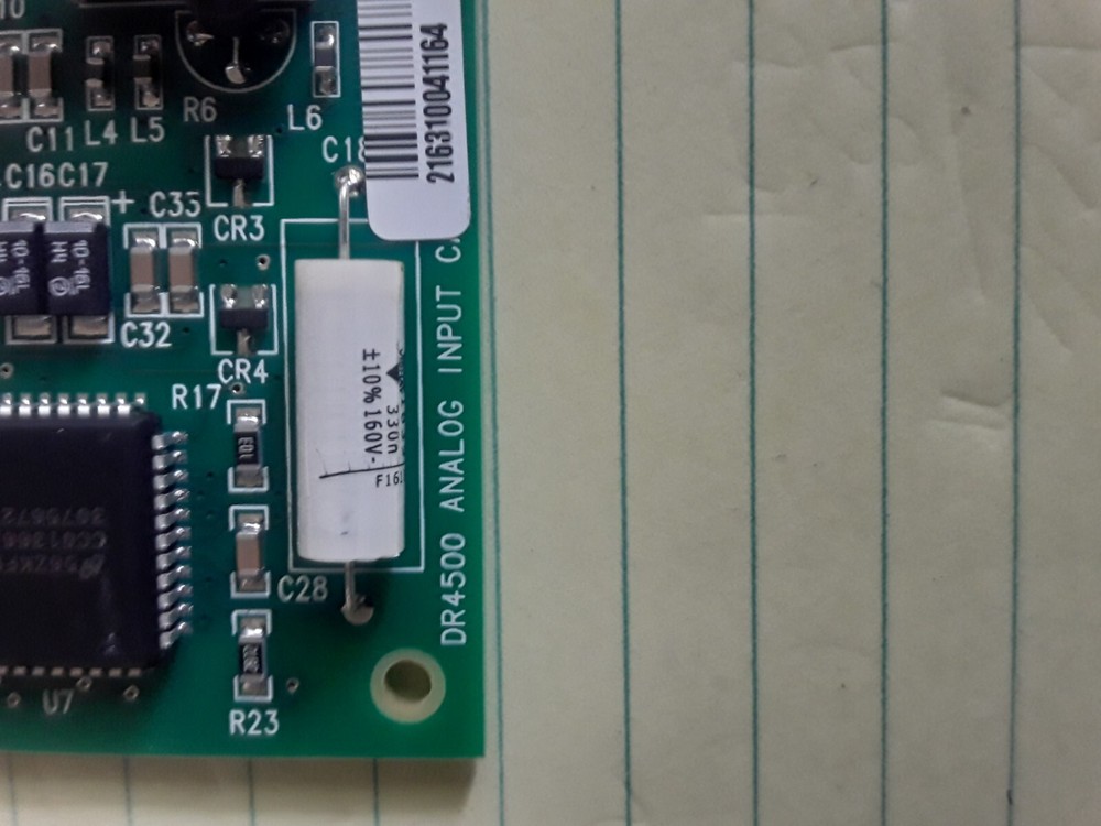 Honeywell DR4500 Chart Recorder Analog Input Card