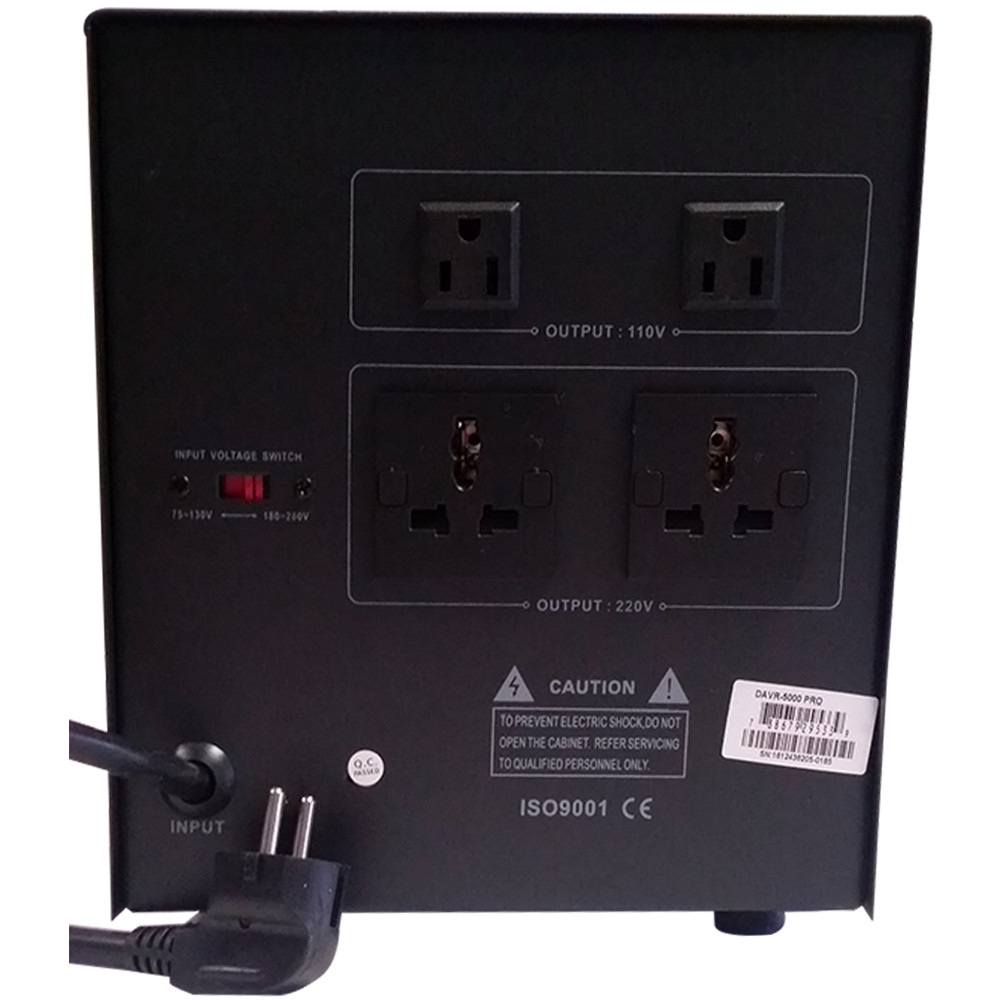 2000 Watt Voltage Converter Transformer&Automatic Voltage Regulator Step Up/Down