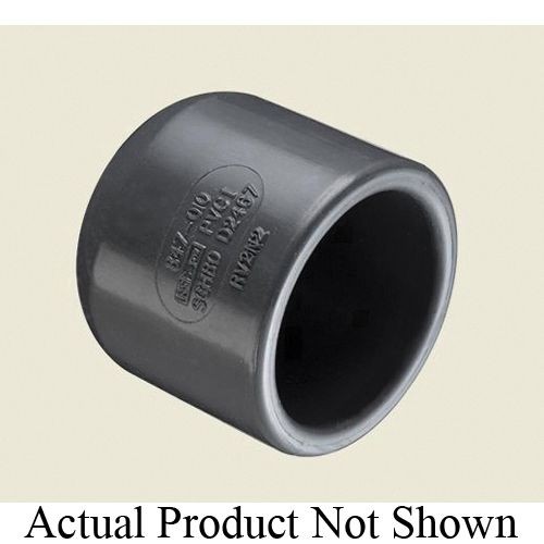 WINSTON BASICS 8374 CAP 2" PVC SCH 80 SOCKET Gray
