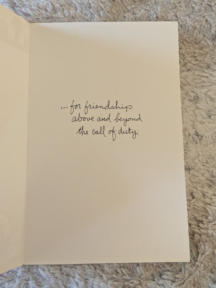 Ziggy Friendship Card