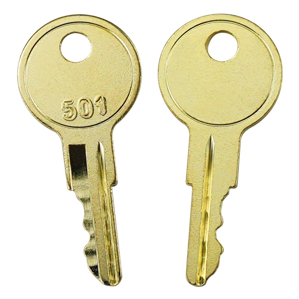CH501 Keys Compatible with Toolbox for Truck Tool Box Lock Latch Silver