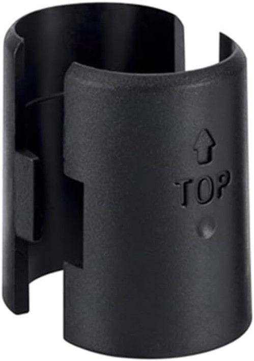 Wire Shelf Clips - 80Pack Black ABS