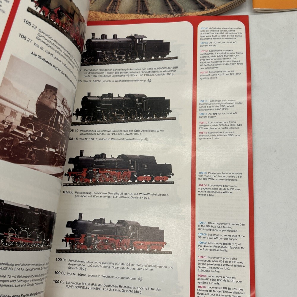Vintage Train Five (5) Magazine Lot!