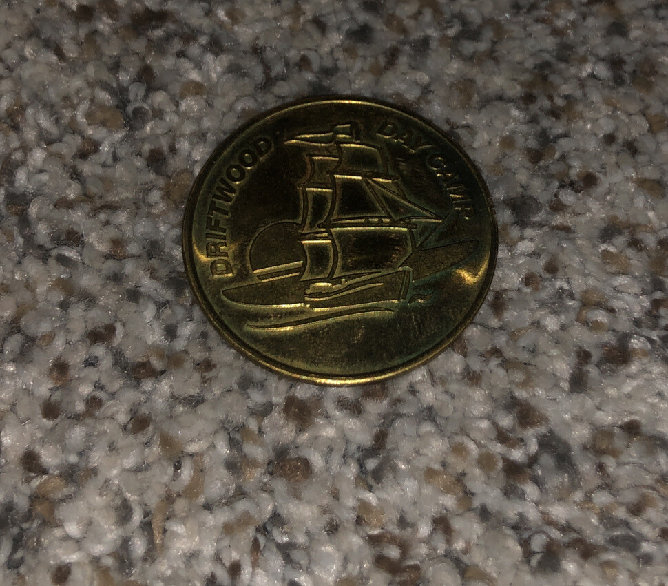Driftwood Day camp coin.