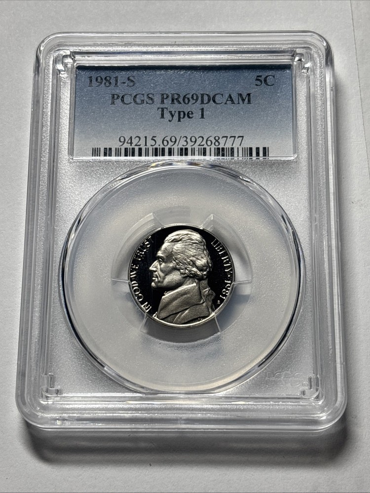 1981-S 6pc Proof Set - PCGS PR69DCAM (WITH S.B.A.)
