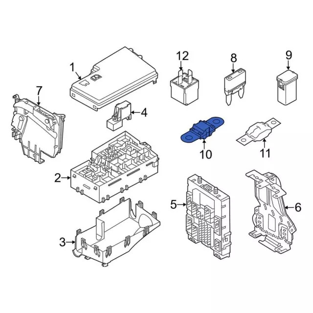 Genuine Ford Multi-Purpose Fuse CV6Z-14526-EA