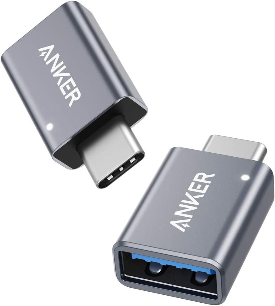 Anker USB C Adapter (2 Pack), USB C to USB Adapter High-Speed Data Transfer for