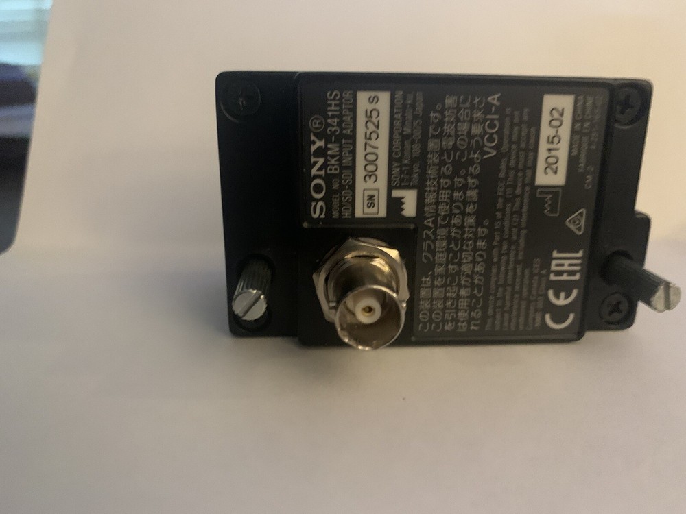 Sony BKM-341HS HD/SD Input Module Adaptor