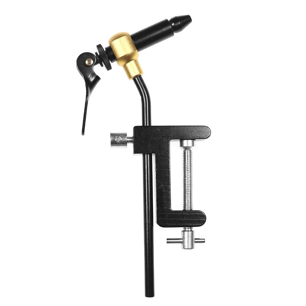 6pcs Fly Tying Tools Combo Set Fly Tying Vise Bobbin Threader Holder Scissors