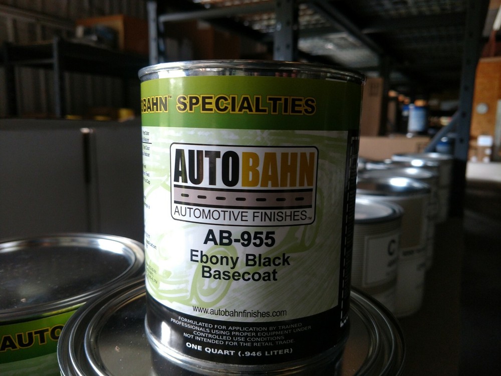 Black base coat 1 Quart GM code WA8555/U8555 Onyx Black