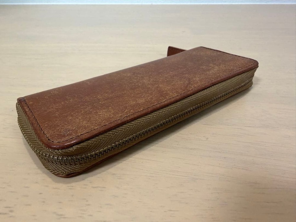 Sot Pueblo leather pen case #997c73