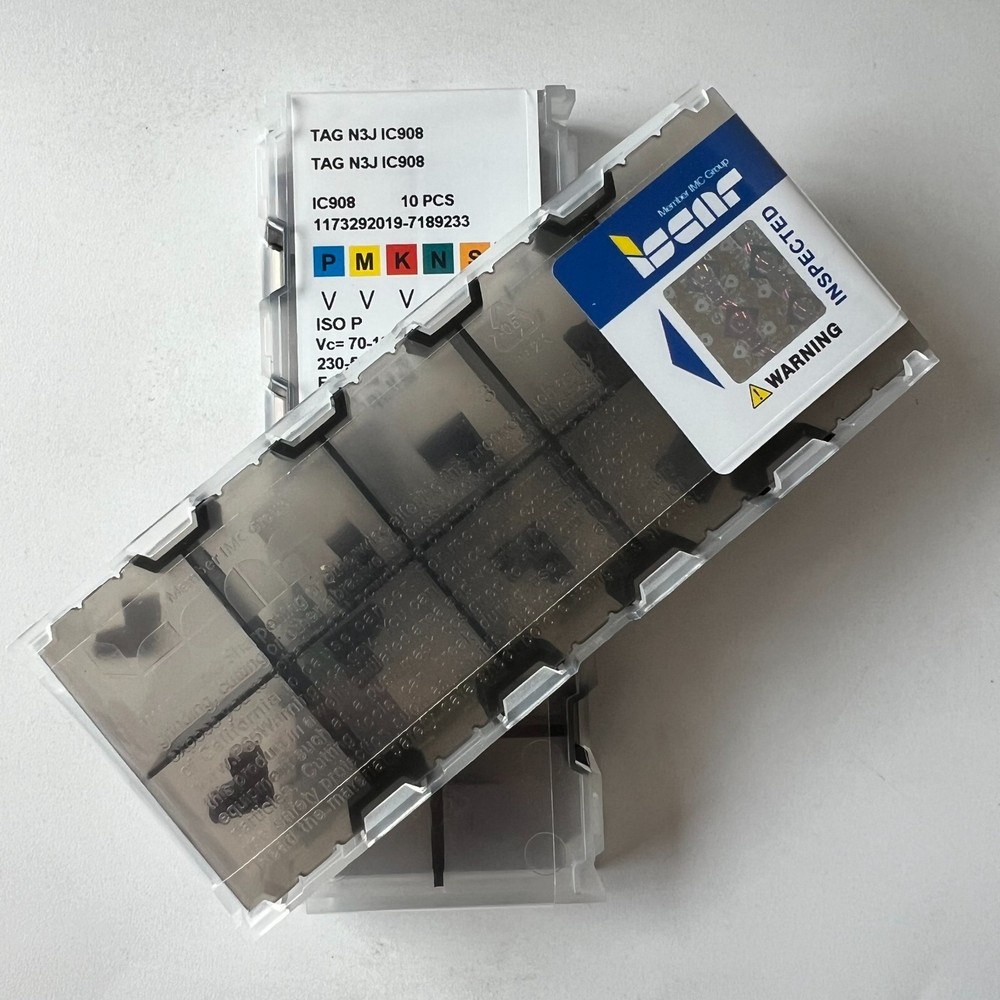 10Pcs/BOX ISCAR TAGN3J IC908