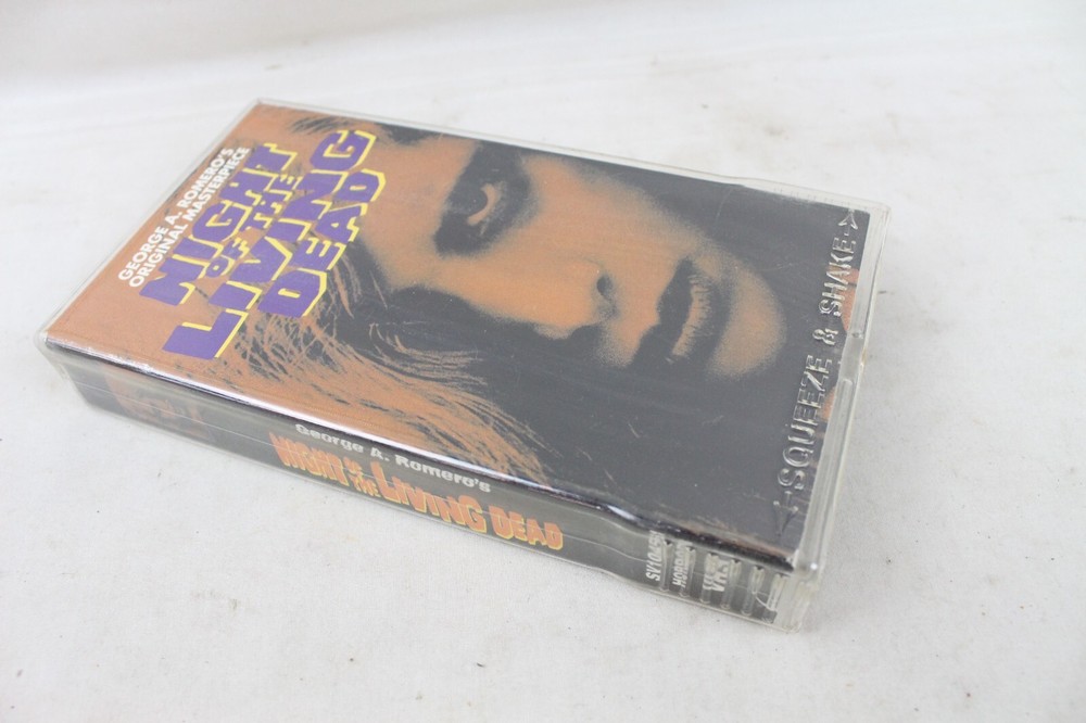 Video Tape VHS Hard Plastic Squeeze & Shake Protective Storage Slip Case