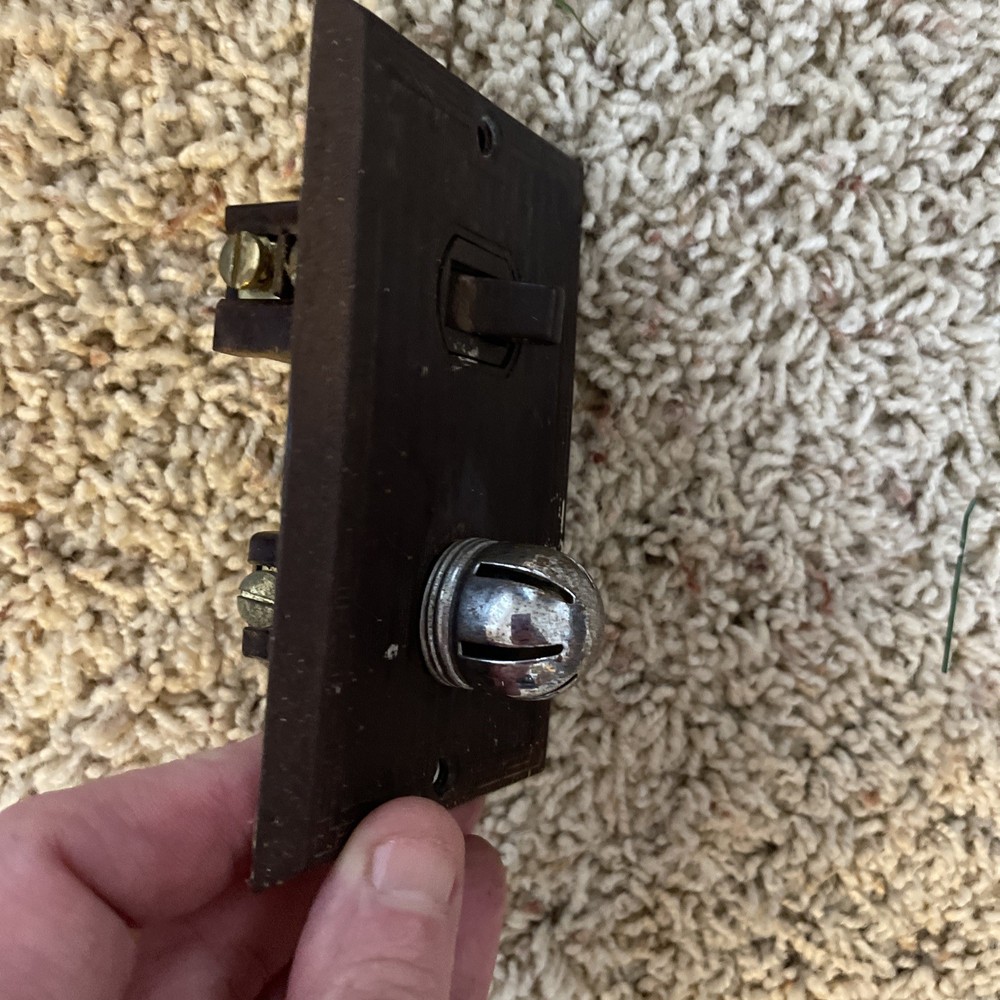 Vintage House Switch- Not Tested