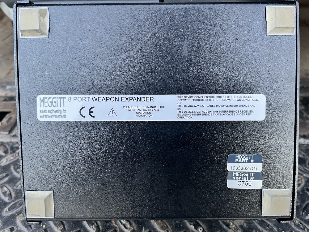 Meggitt FATS Firearms Training Simulator Rack Controller & SKB Shock Case Untest