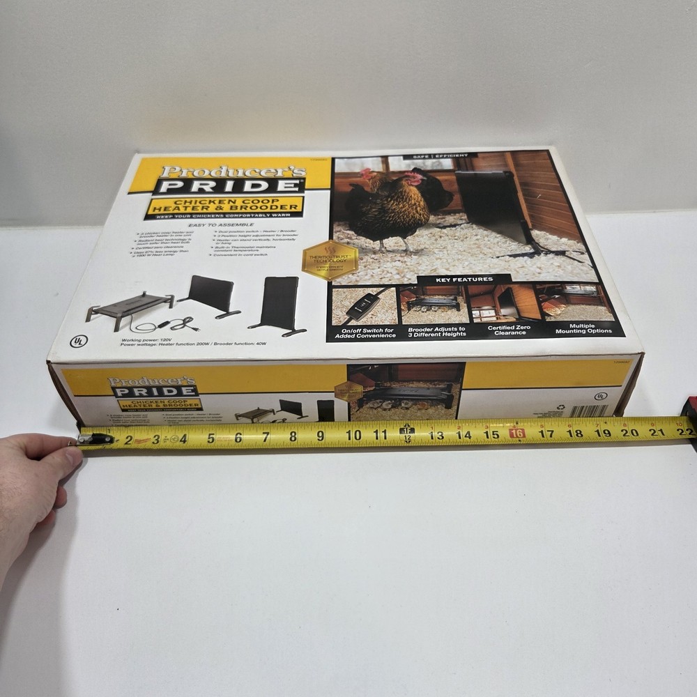 Producers Pride Chicken Coop Heater and Brooder