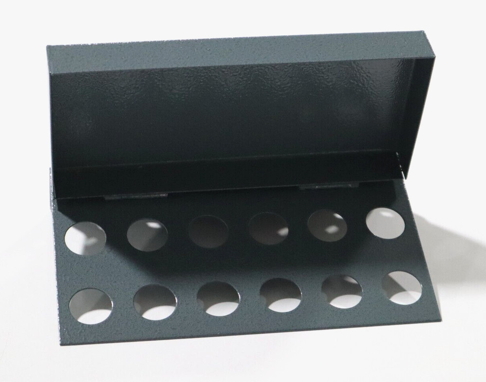 R8 COLLET RACK, HOLDS 12 COLLETS L079