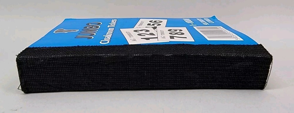 Jumbo Raffle 1-1000 Security Coded Cloakroom Tickets Book
