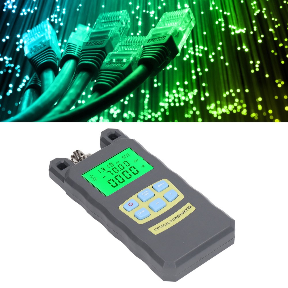 Optical Power Meter Accurate 2.5mm Interface Optical Fiber Power Meter With SC