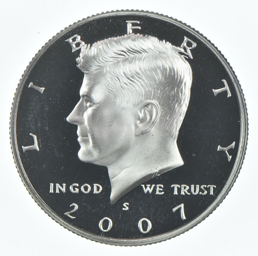 2007-S Kennedy Half Dollar CLAD Proof