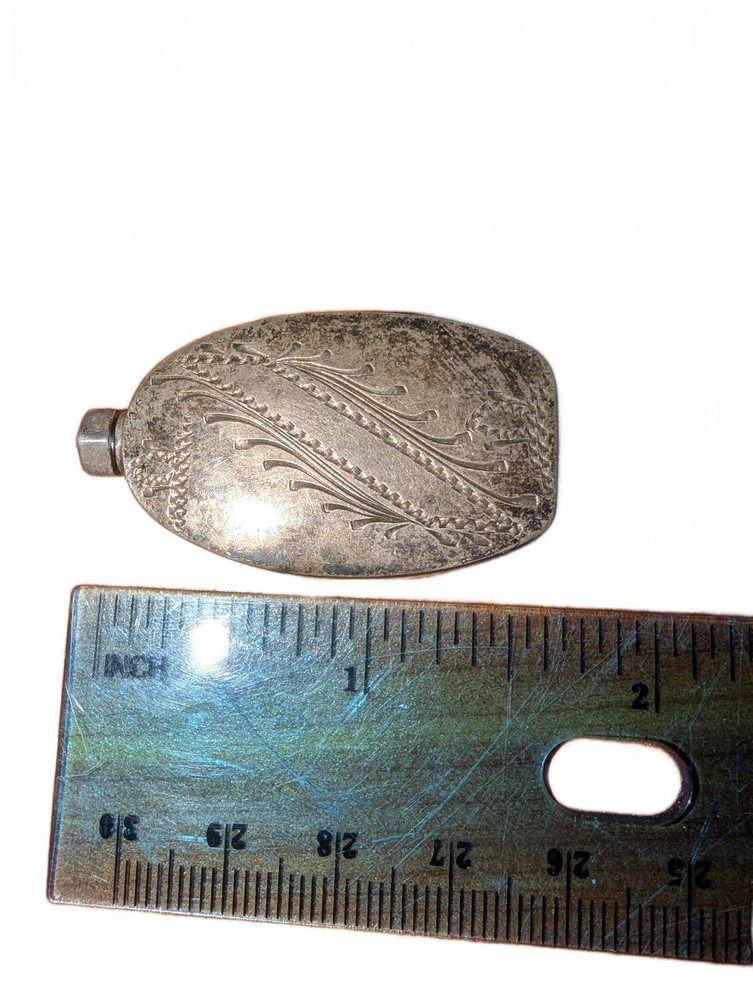 Vintage Sterling Silver Mexico Miniature Flask Charm