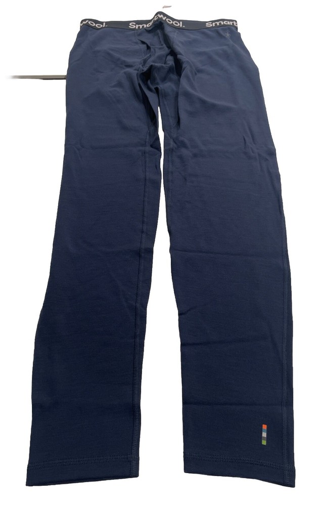 Smartwool Men’s Navy Blue Thermal Pants Large