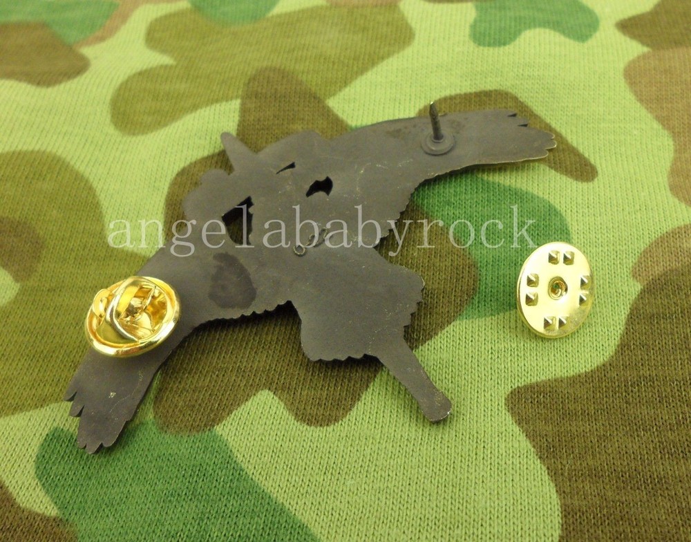 US MARINE CORPS FORCES SPECIAL OPERATIONS COMMAND BADGE RAIDER INSIGNIA A SILVER