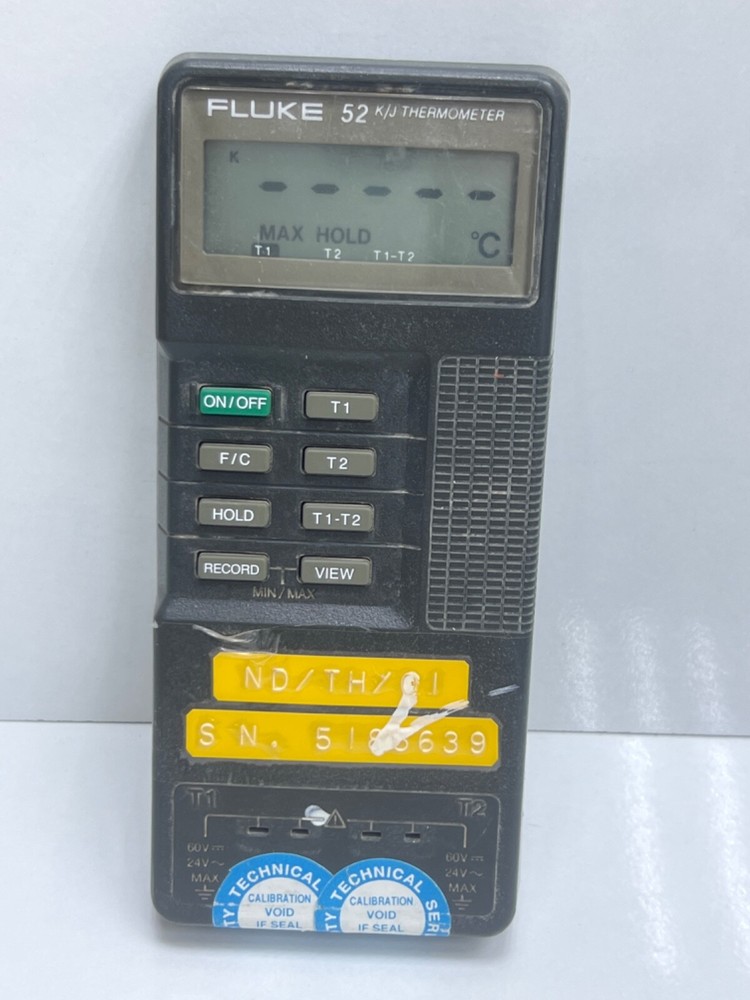 FLUKE 52 K/J THERMOMETER
