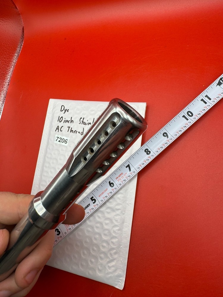 Dye 10 inch Stainless AC Thread