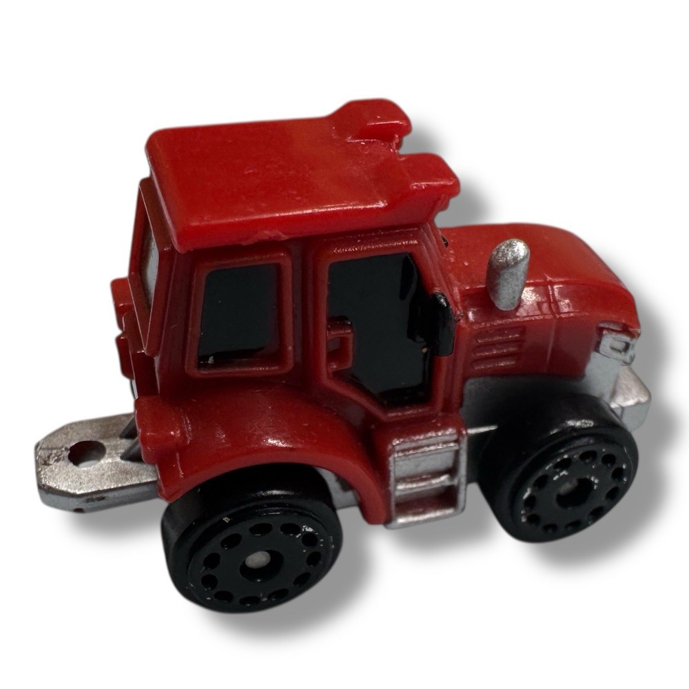 Very Small Hasbro 2020 Micro Machine Farm Tractor in Red