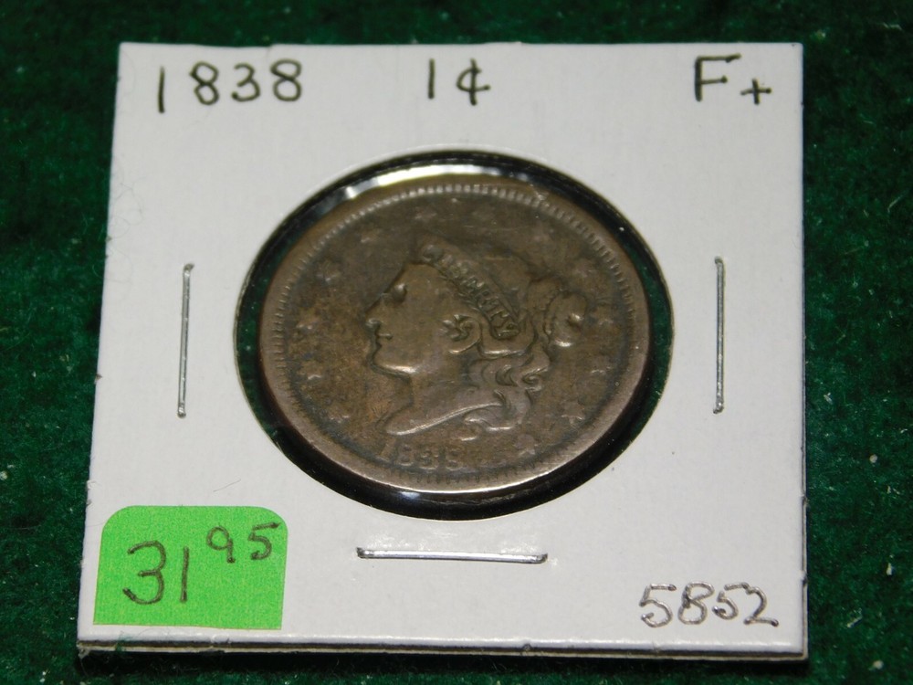 1838    Large Cent