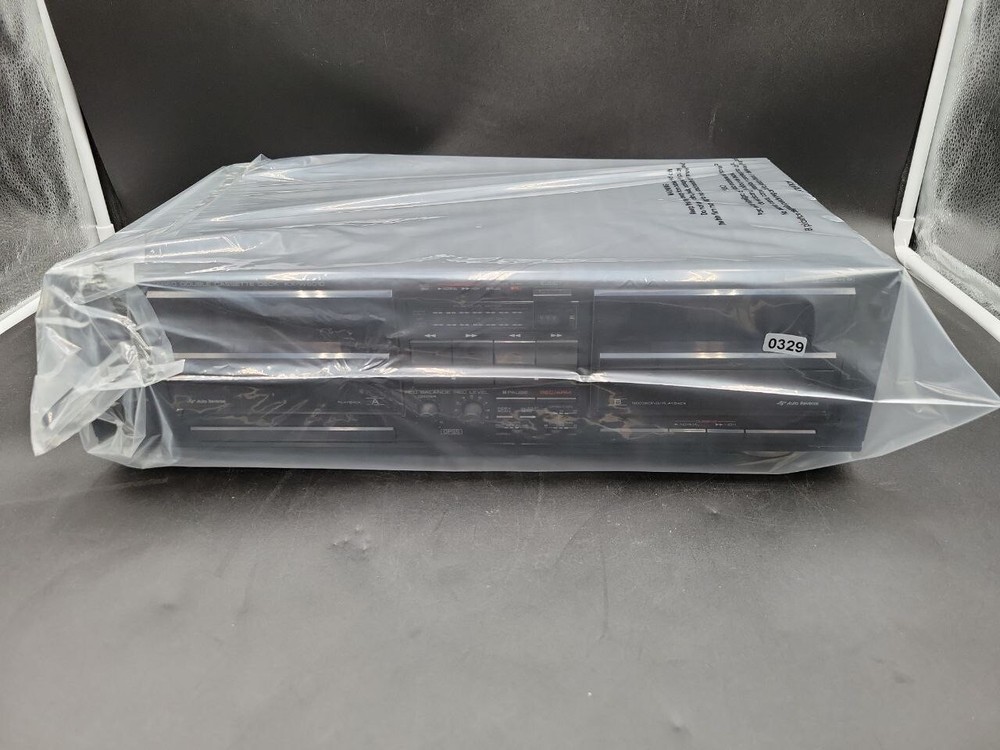 Kenwood Stereo Double Cassette Deck KX-W6010 Auto Reverse
