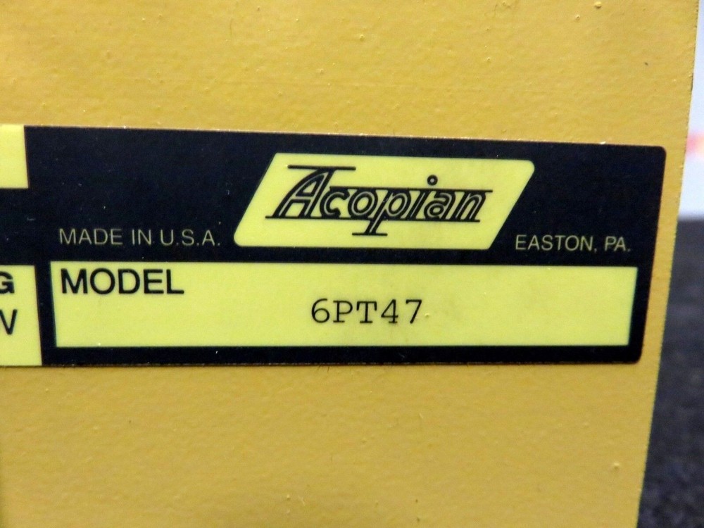 Acopian 6PT47 Regulated Power Supply