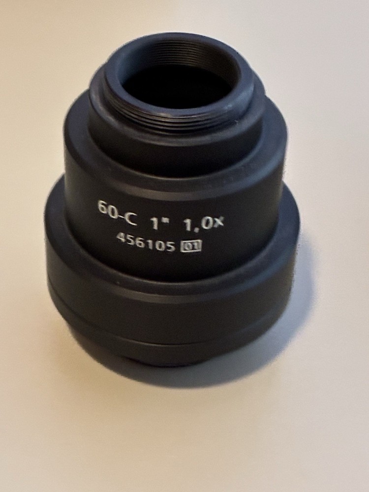 Zeiss 456105 Microscope Camera Adapter 60-C 1” 1,0X