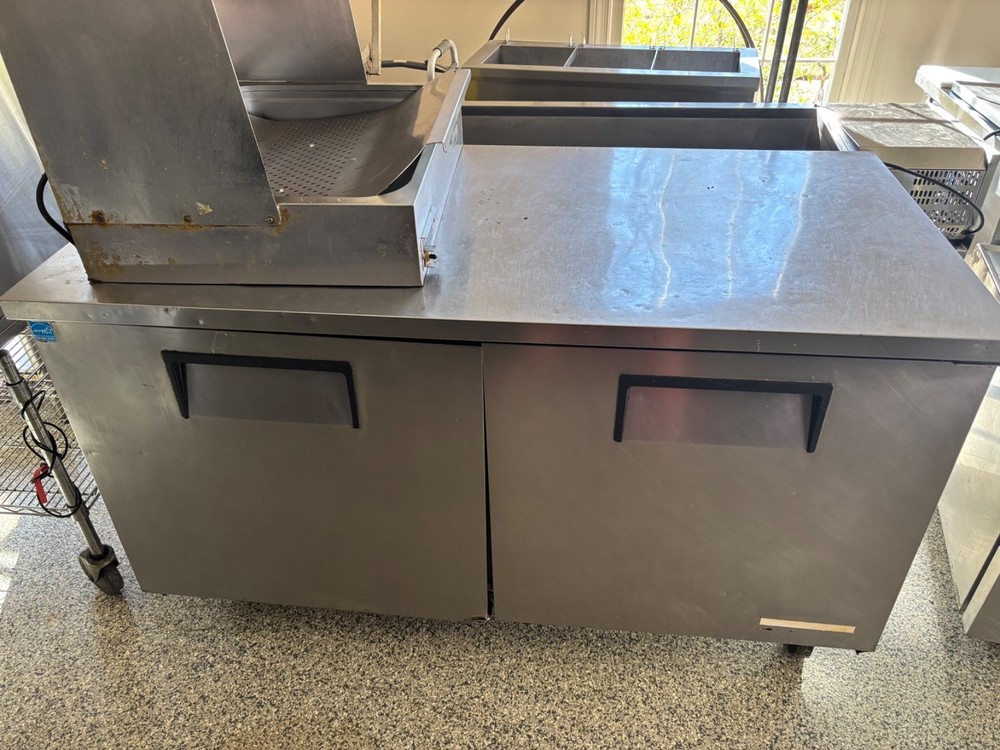 True TUC-60 Two-Solid Door Undercounter Refrigerator