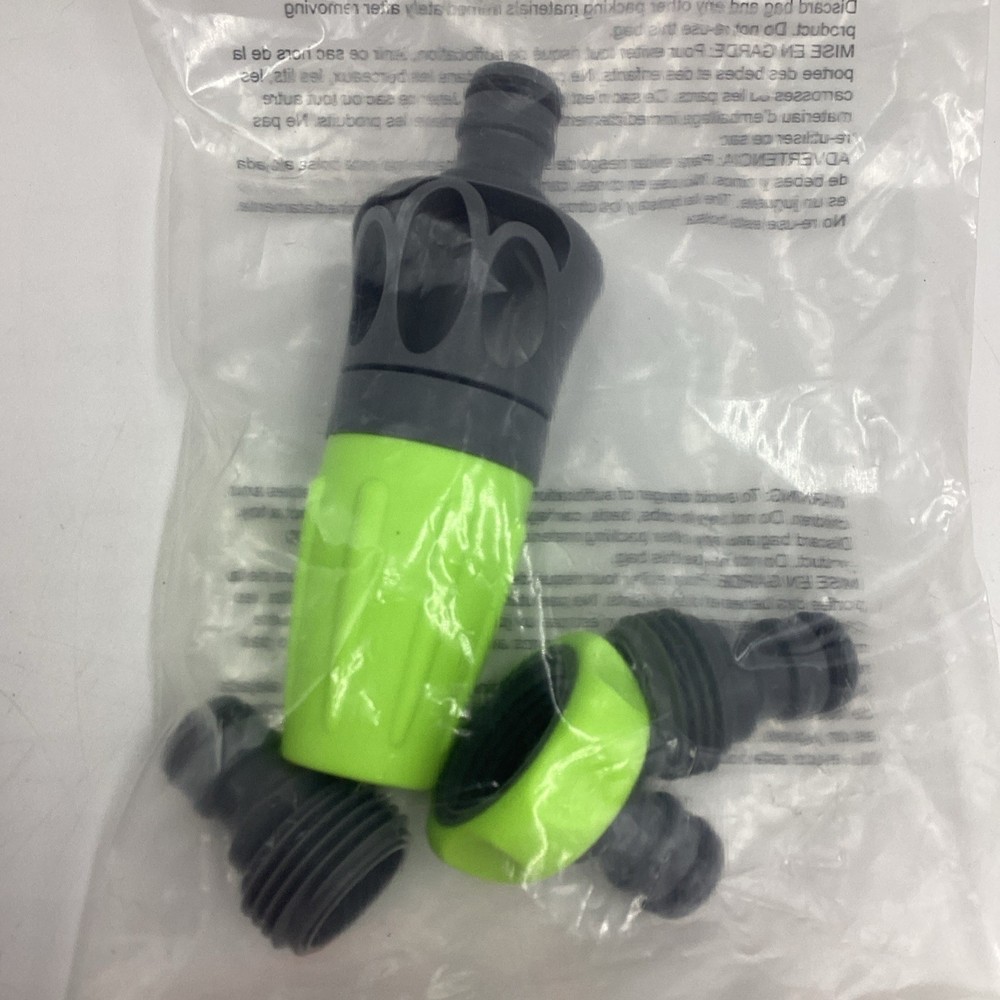 Standard Universal Garden Hose Plastic Quick Adapter Lot